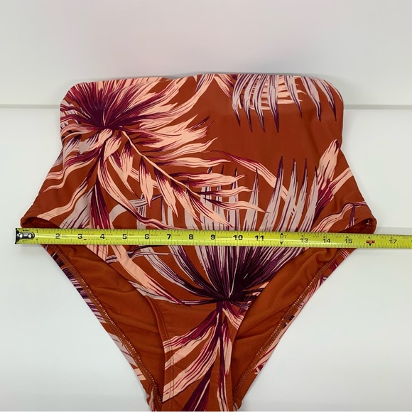 Palisades Beach Club Burnt Ochre Palm Desert One Piece Swimsuit Nwt Size 14W - Picture 15 of 16